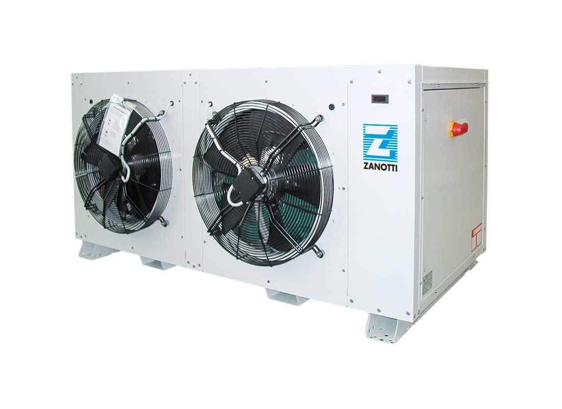 Evaporador CU Economy de dos ventiladores para equipo partido