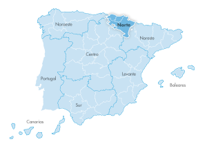 Mapa de zona Zanotti appliance norte