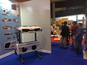 equipos de refrigeración de transporte en el stand de Zanotti Appliance en Lisboa 2017