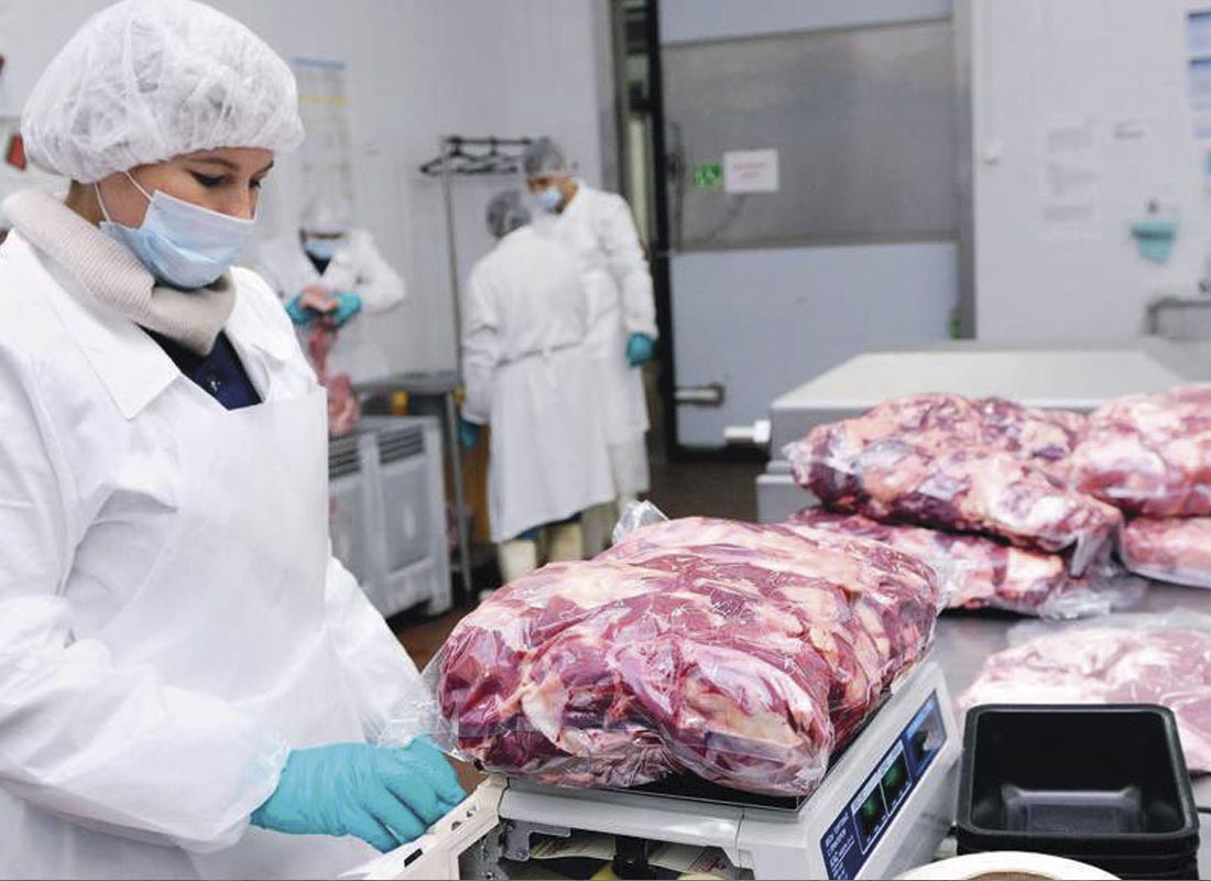 Conservación y tratamiento de carnes en cámara refrigerada
