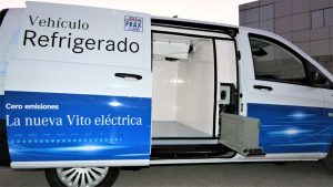 Nueva furgoneta eVito Mercedes refrigerada 100% eléctrica